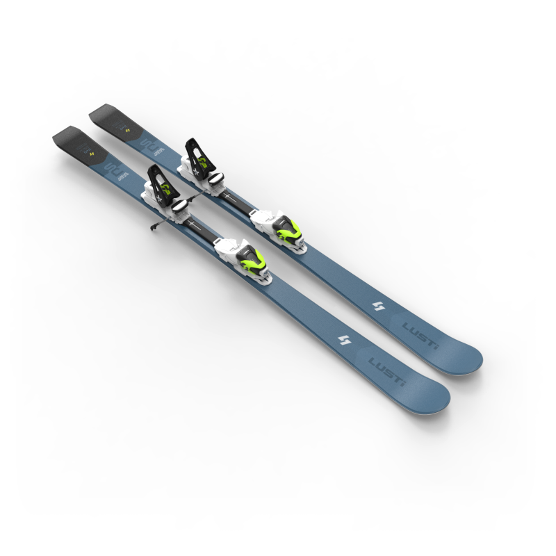 JUNIOR SPORT - BLUE- 110 cm + BINDING VIST JUNIOR 7.5 + BOARD